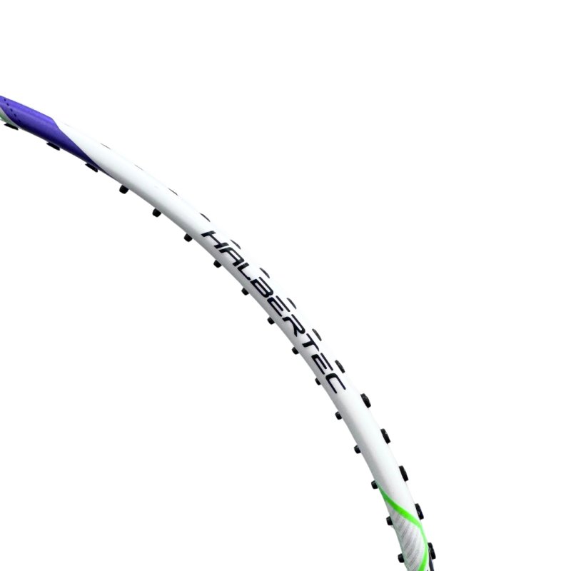 Badminton Racket - Halbertec Motor White