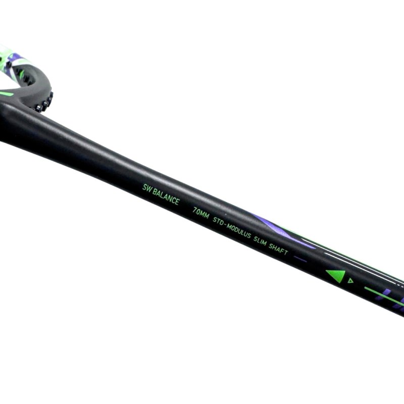 Badminton Racket - Halbertec Motor White